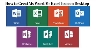 How to create ms word  icon on desktop/ms icon/ms office icon on desktop/ms word icon on desktop screenshot 4