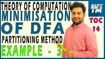 Minimization of DFA Example -3 | Theory of computation