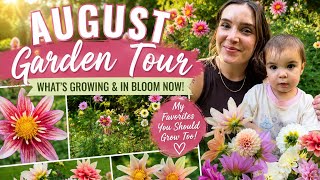 CUT FLOWER GARDEN TOUR 🌸 What’s Blooming in Zone 6a + Favorite Varieties for Stunning Bouquets!