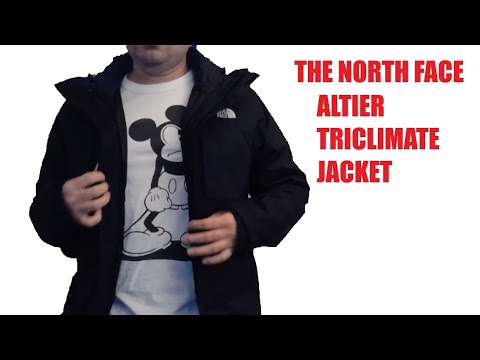 the north face men's altier triclimate jacket past season