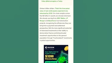 16 Trillion Forecasted Tokenized RWA