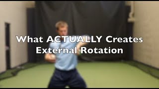 DAC Baseball - Throwing Development - What ACTUALLY Creates External Rotation in the Throw