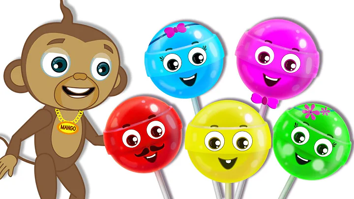 Finger Family Song With Colorful Lollipops & more Kids Songs By @@hooplakidz | Nursery Rhymes Street