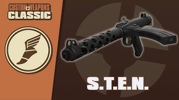 "Custom Weapons: Classic" Weapon Demonstration - S.T.E.N.