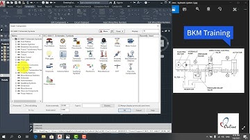 Hướng dẫn vẽ mạch thủy lực và lấy thư viện từ Autocad Electrical 2020