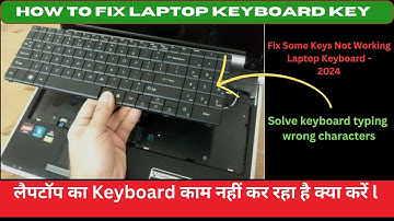 How To Fix Laptop Keyboard Keys Not Working || keyboard typing wrong characters windows 7