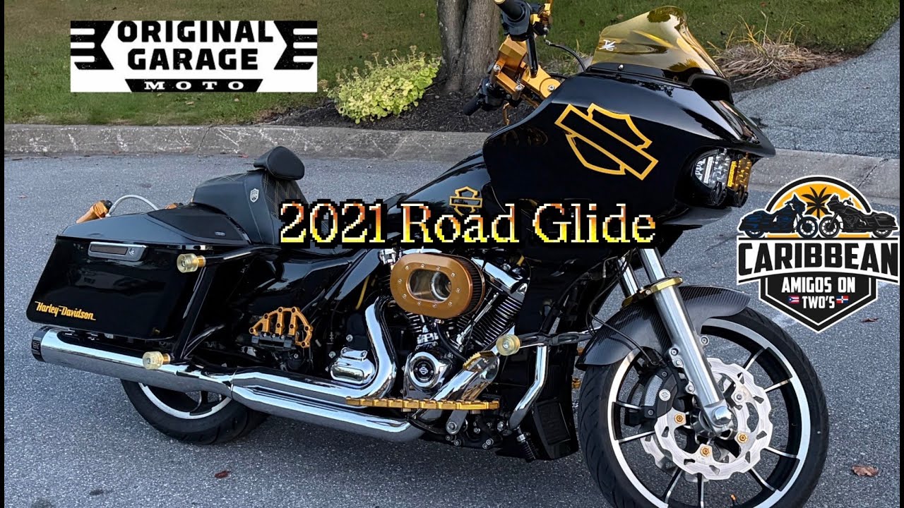 Black & Gold Beast! 2021 Road Glide with OG moto upgrades