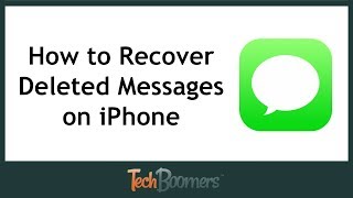 How to Recover Deleted Text Messages on iPhone
