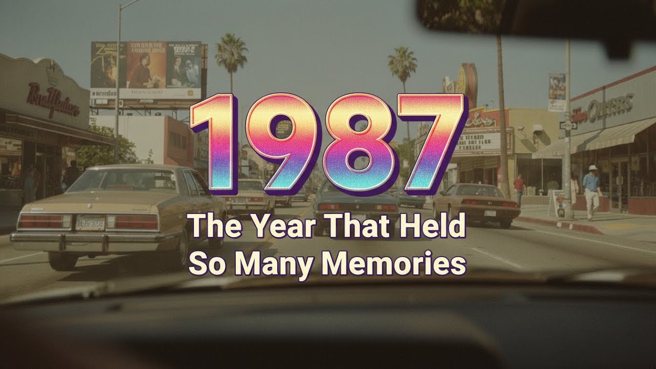 НАЗАД В 1987 — Год, который хранил столько воспоминаний // Ностальгия 80-х Chillwave Vaporwave Микс