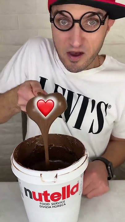 woa !!! nutella and chupa chups chocolate 🍫🍭🍫🍭  #funny #comedy
