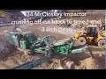 Mccloskey international i34r impact crusher making 2 products