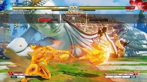 STREET FIGHTER V Sagat frame trap