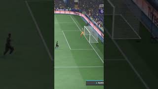 Trying to score outside the box on FIFA 22 and then