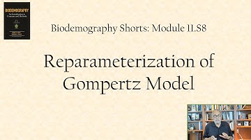 Reparameterization of the Gompertz model