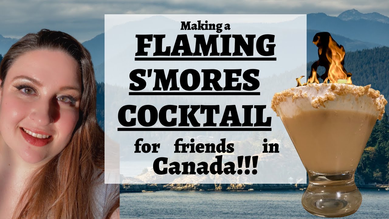Flaming S'mores Cocktail Recipe