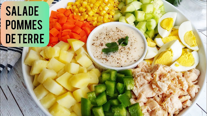 SALADE DE POMMES DE TERRE || Potato Salad || Simple et rapide