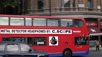 C.Scope Metal Detectors Clear Signal Headphones