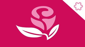 Lotus Logo Design Tutorial without Circular Grid / Quick and Fast Designing flower Logo (real time)