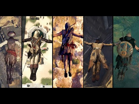 Leap Of Faith In 14 Different Assassin's Creed Games