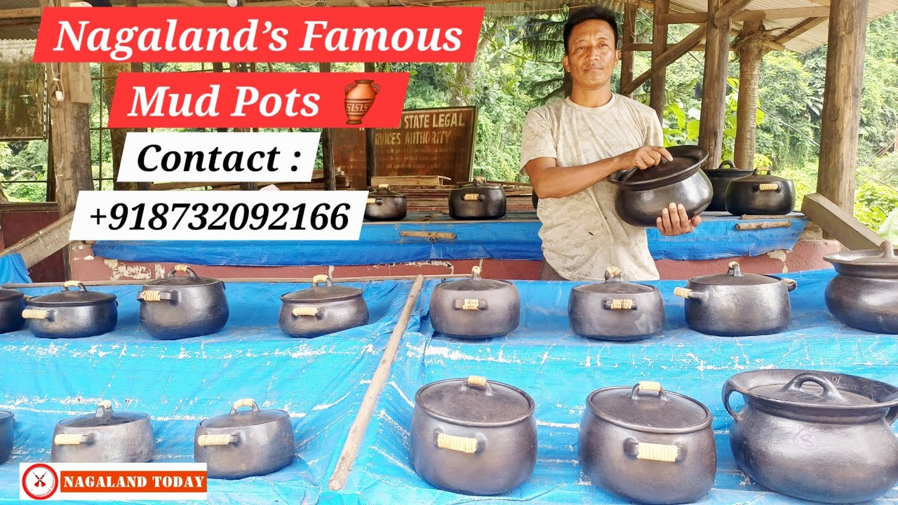 Nagaland’s Famous Mud Pots | Patkai Bridge Market on NH-29, Chümoukedima.