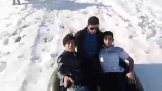برف ورزش های زمستانی تیوب سواری