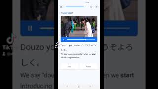 let's learn Japanese with Busuu lesson 2 part 2