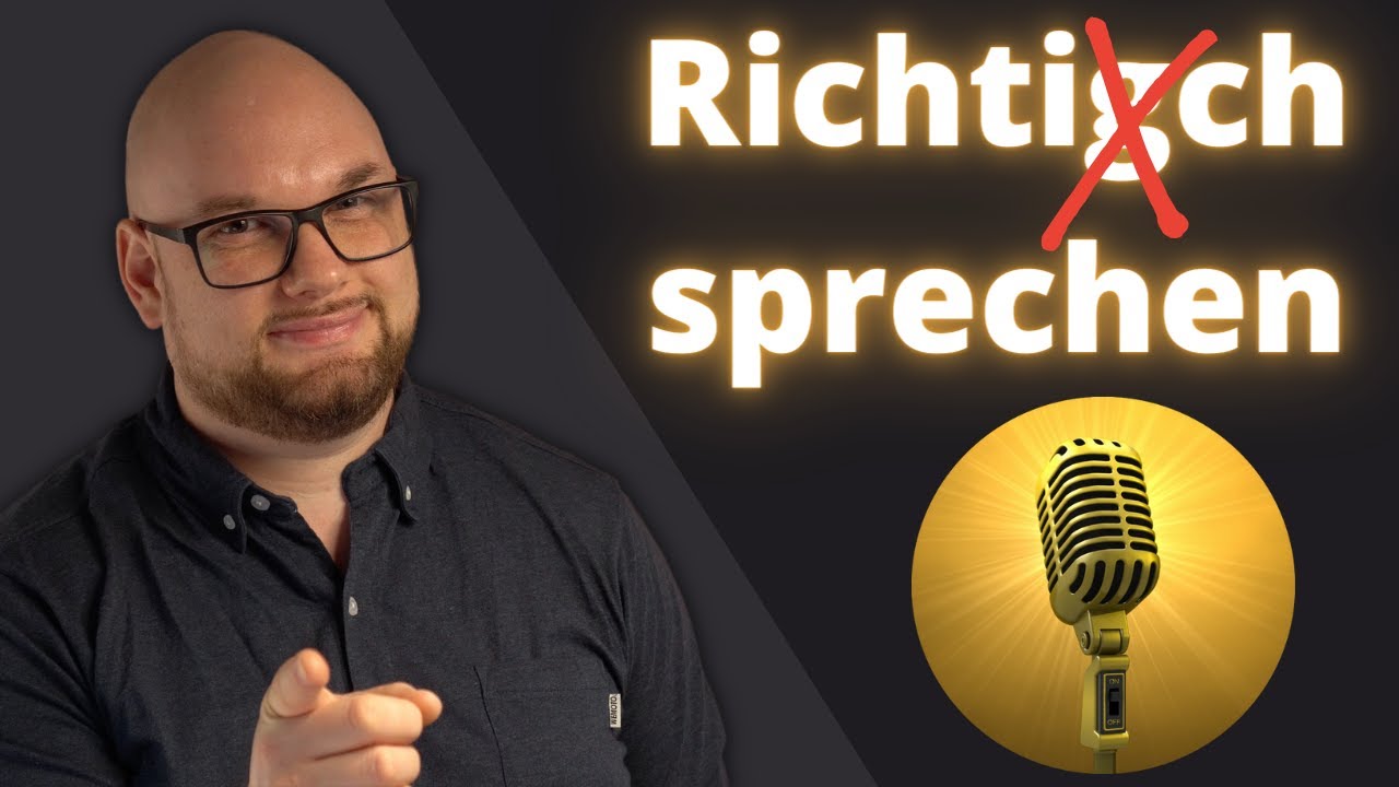 Richtig sprechen! IG Regel, Aussprache und vieles mehr