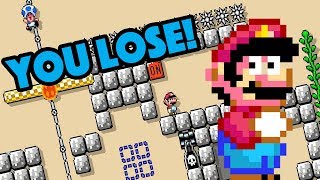 Super Mario Maker 2 - SO MANY WAYS TO LOSE IN MULTIPLAYER