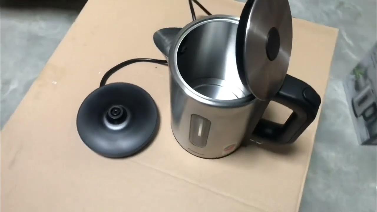 Panasonic Stainless Steel Electric Kettle NCK301STB 1.7LTR 2200W Malayalam YouTube