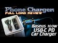 100w USB-C PD car charger, can it deliver?