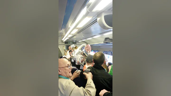TERRY on the train home from the "TRIP" 2015