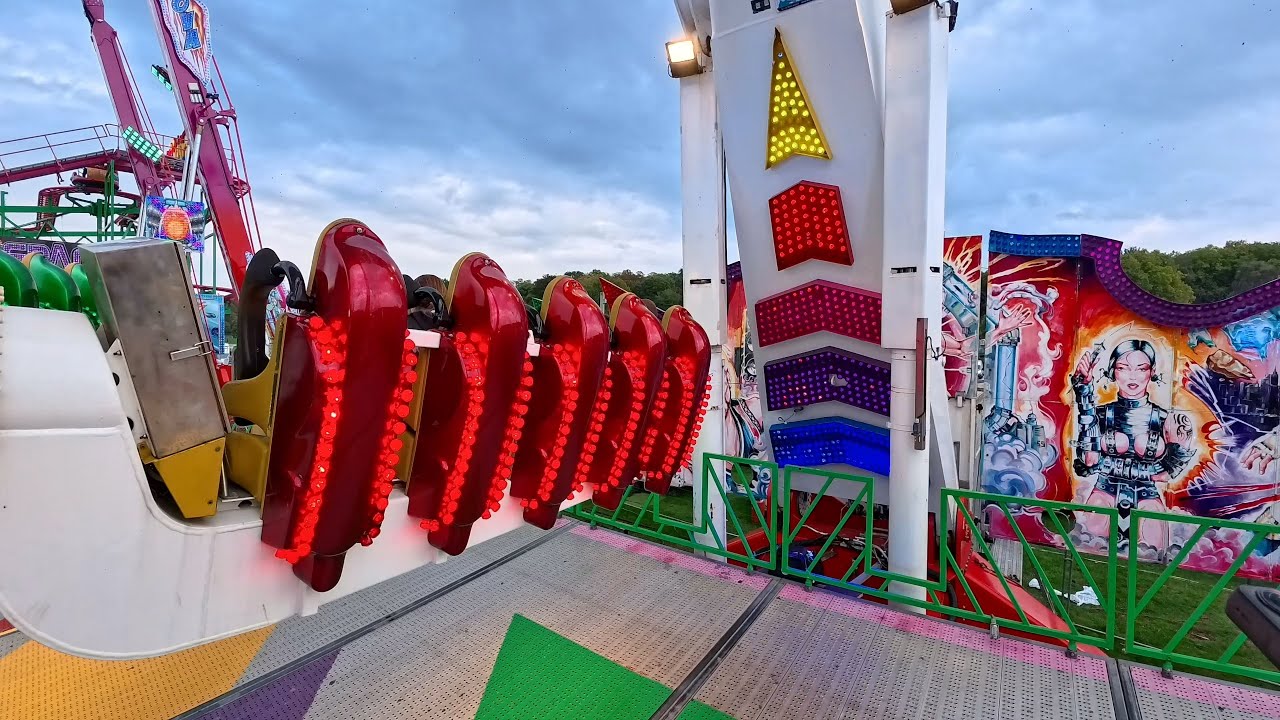 Top Scan Fair Ride Top Scan (Henry Danter) On Ride Nottingham Goose Fair 2025 - YouTube