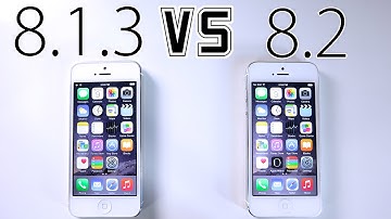iOS 8.1.3 VS iOS 8.2 - Faster! WiFi Fixed? + What
