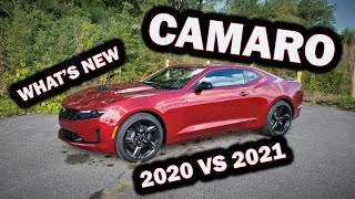 2020 Chevy CAMARO vs 2021 Chevy CAMARO - 4 BIG CHANGES - Here is what's new! 2020 Chevy CAMARO vs 2021 Chevy CAMARO - 4 BIG CHANGES - Here is what's new!