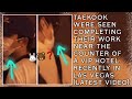 OMG!😱💋Taekook Were Seen Completing Their Work Near The Counter Of A VIP Hotel Recently In Las Vegas