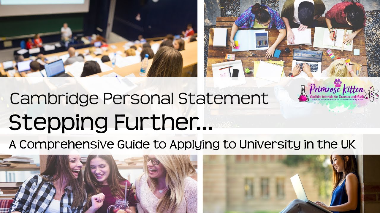 cambridge application additional personal statement