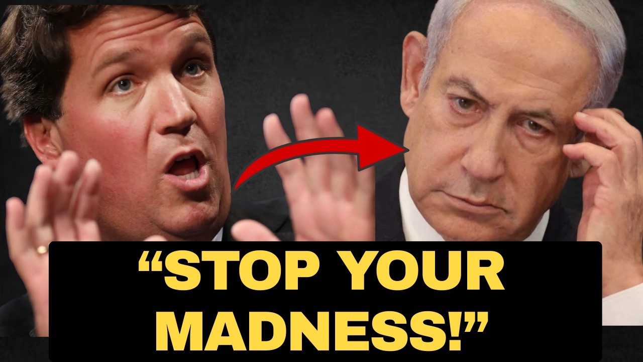 Tucker Carlson ABSOLUTELY DESTROYED Benjamin Netanyahu Over Israel ...
