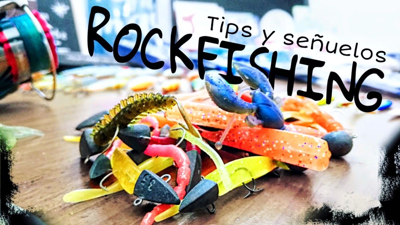 Super EFECTIVO] CÓMO USAR señuelos CALAMAR RÍGIDO para Rockfishing 