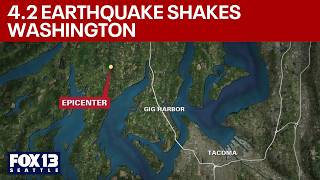4.2 magnitude earthquake reported in Kitsap County, WA | FOX 13 Seattle News