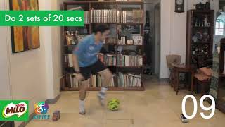 MILO Sports Clinic Online Football: Week 3 (Athletic Stance, Dribbling and Turning)
