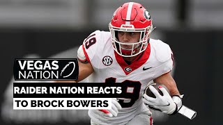 Raider Nation Reacts to Brock Bowers