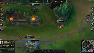 lee sin saving teammate + 200iq prediction