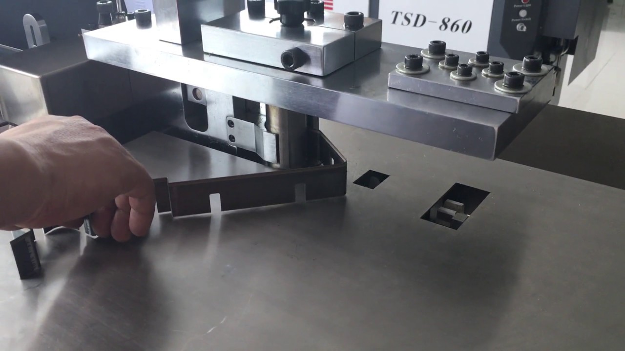 3PT Steel Cutting Rule Bending Machine TSD850 YouTube