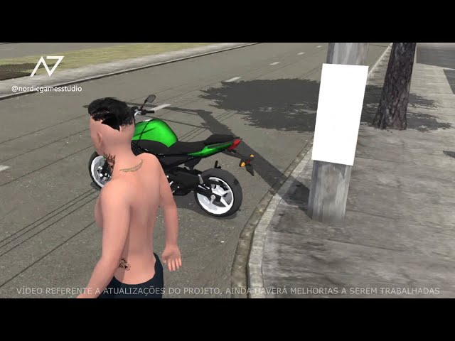 Novo Jogo de Carros e Motos Android Online Atualização #8 / Gameplay  Motocicleta Beta 