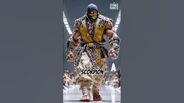 Mortal Kombat Legends Reimagined in Real Life with AI Cosmic Style! #mortal #mortalkombat #aishorts