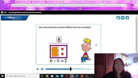 Envision Lesson in Pearson