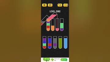 water sort puzzle level 3682
