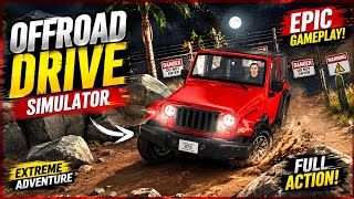Epic Jeep Driving Gameplay 😱 Extreme Offroad Challenge | Car Driving Game screenshot 5