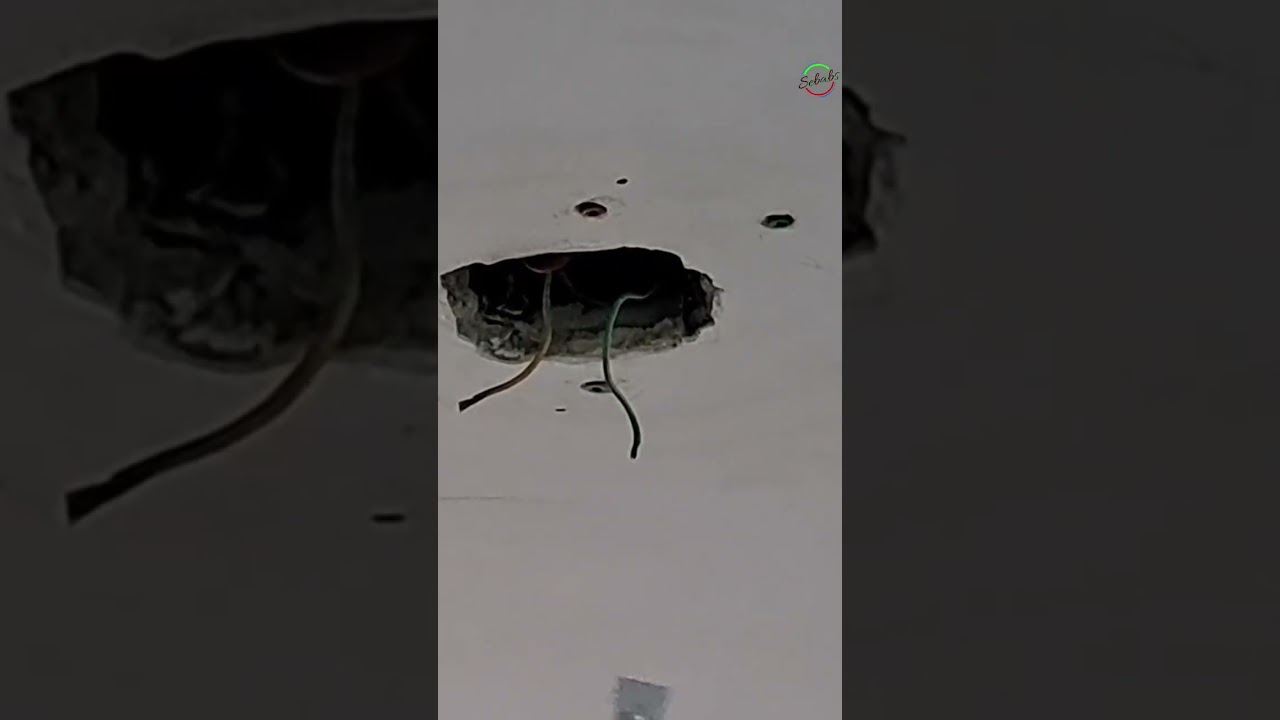 How to easily install an LED CEILING LAMP (24W) (LED brand) Easy, Surface LED lamp - TUTORIAL