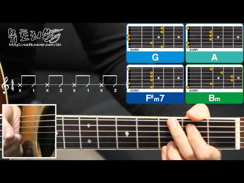 Ed's Acoustic Guitar Lesson 18-3: How to play "It's Hard to Face You" by Busker Busker